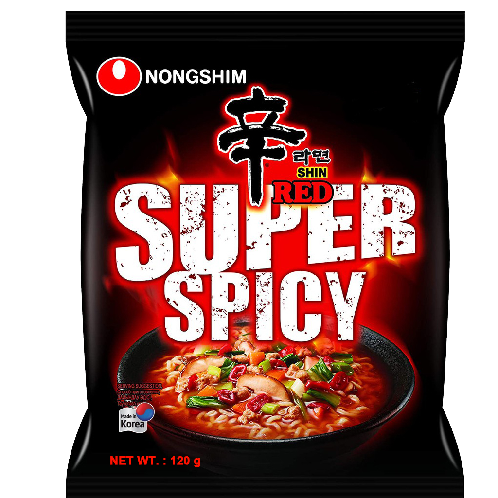 Nongshim Shin Red Super Spicy 120 G