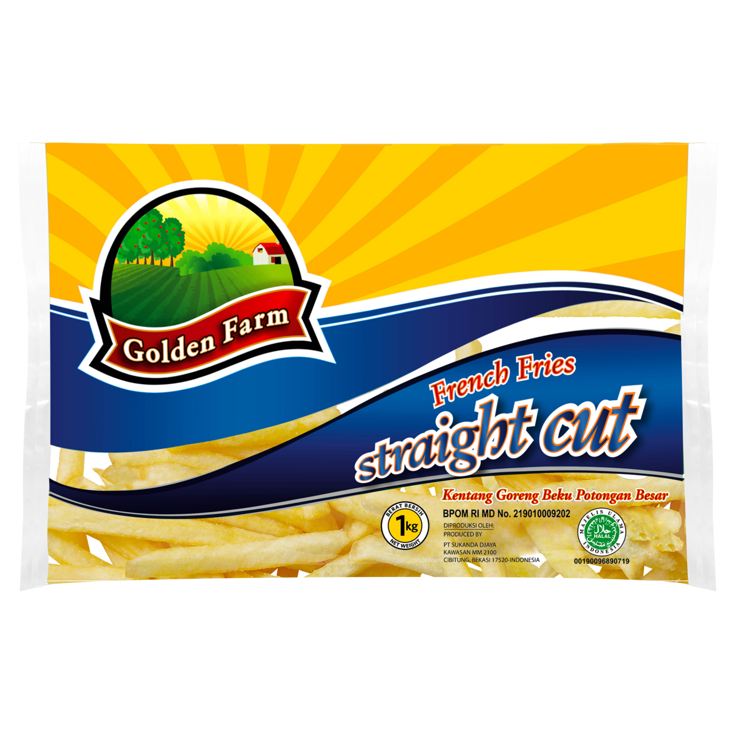 Golden Farm Straight Cut 1000g