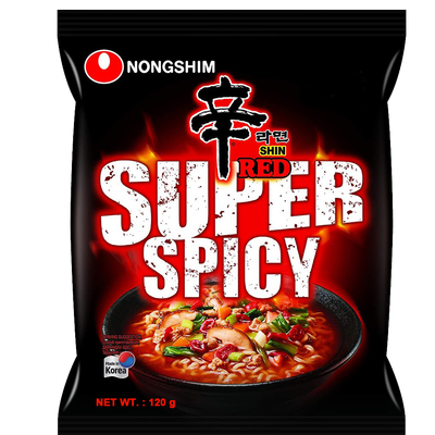 Nongshim Shin Red Super Spicy 120 G