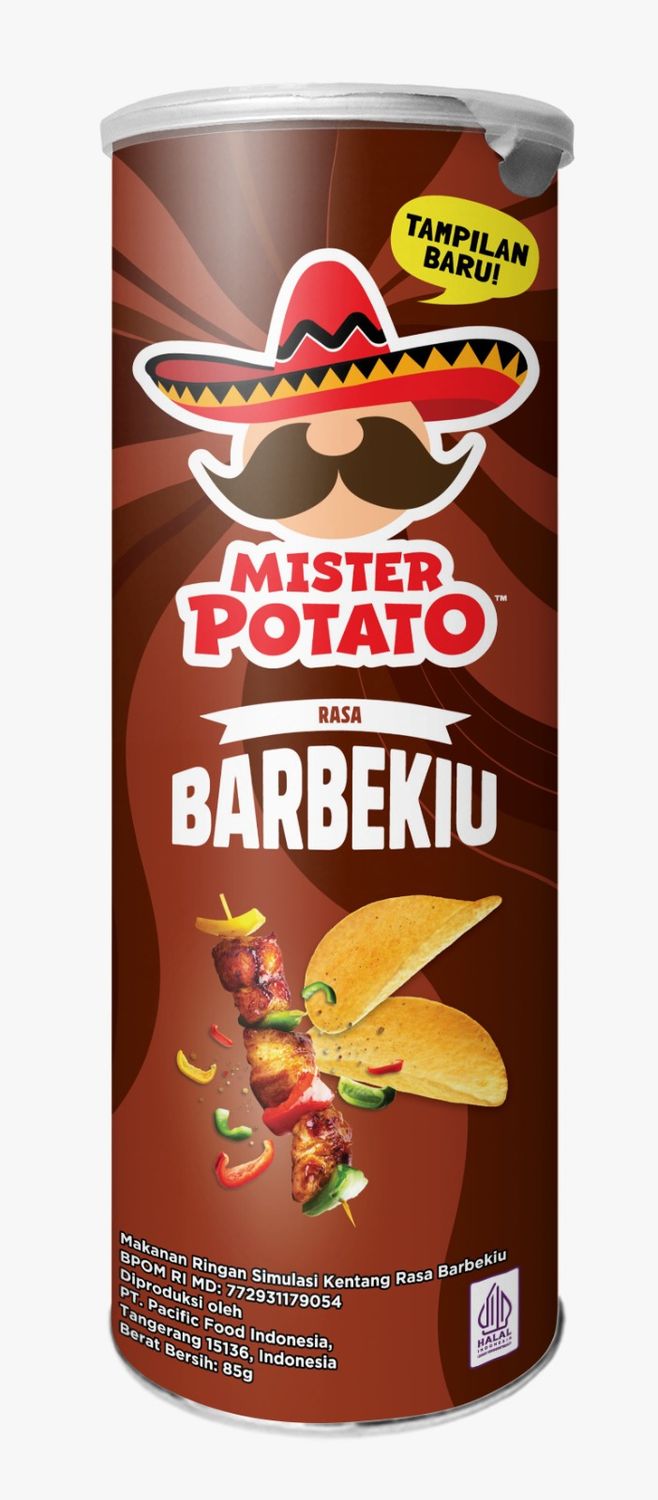POTATO CRISPS BBQ 85 GR