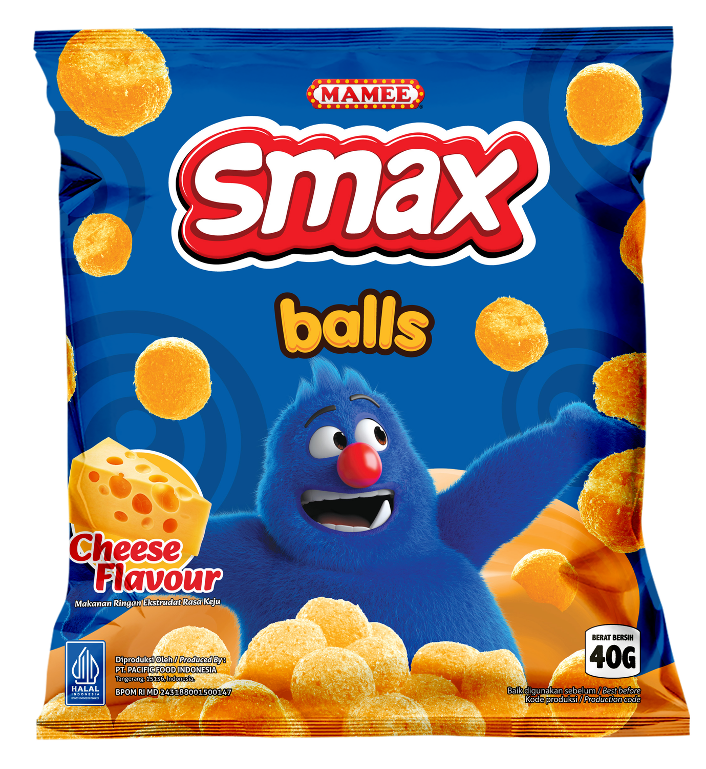 SMAX BALLS CHEESE 40 GR