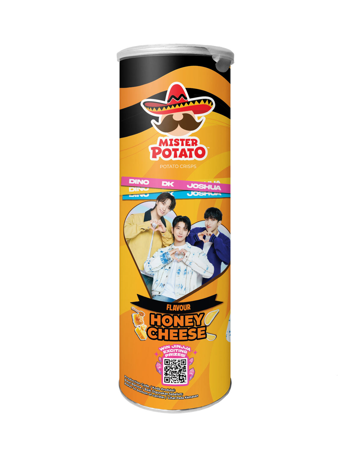 POTATO CRISPS HONEY CHEESE 106GR - PROMO