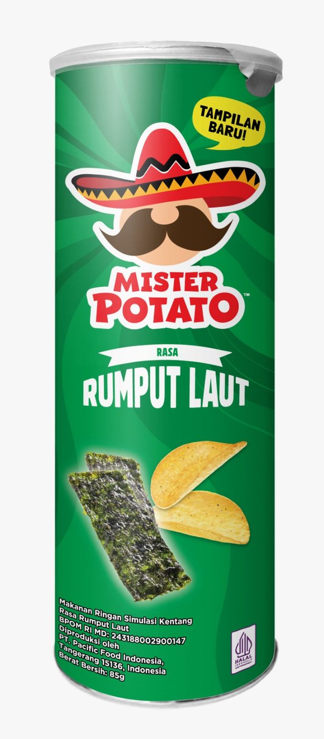 POTATO CRISPS SEAWEED 85 GR