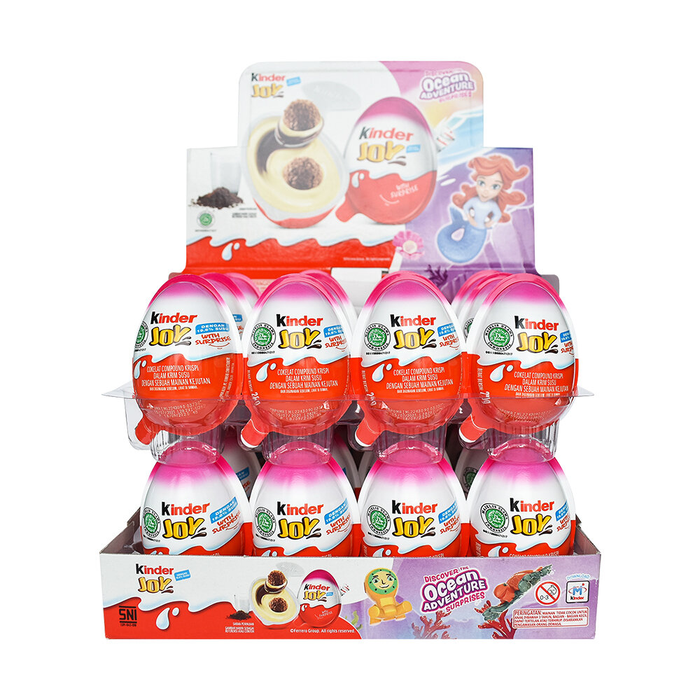 BUY 1 GET 1 FREE - Kinder Joy T24 (Girls) (2 BOX)