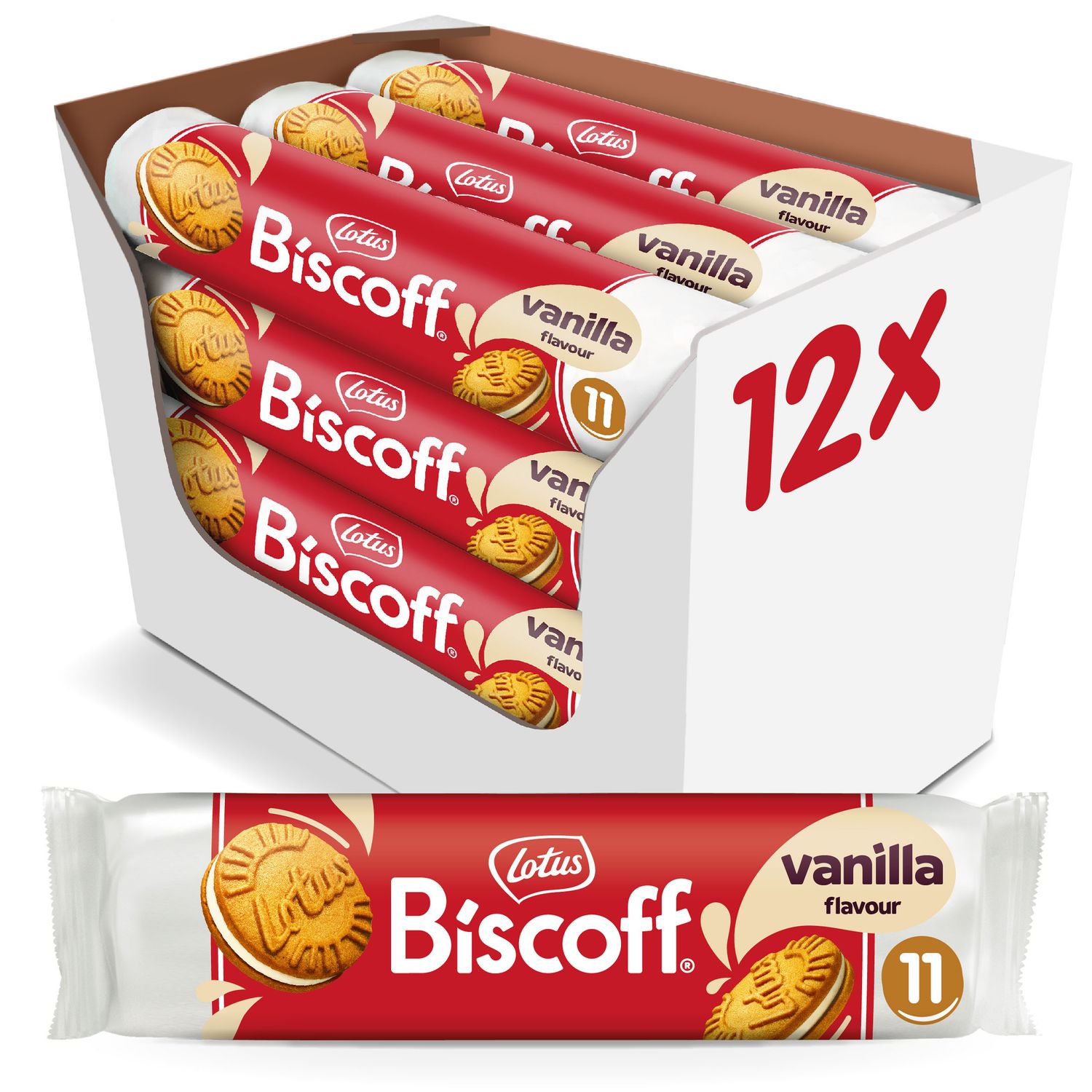 BUY ONE GET ONE - BISCOFF SANDWICH VANILLA 110 GR (2 CAR)