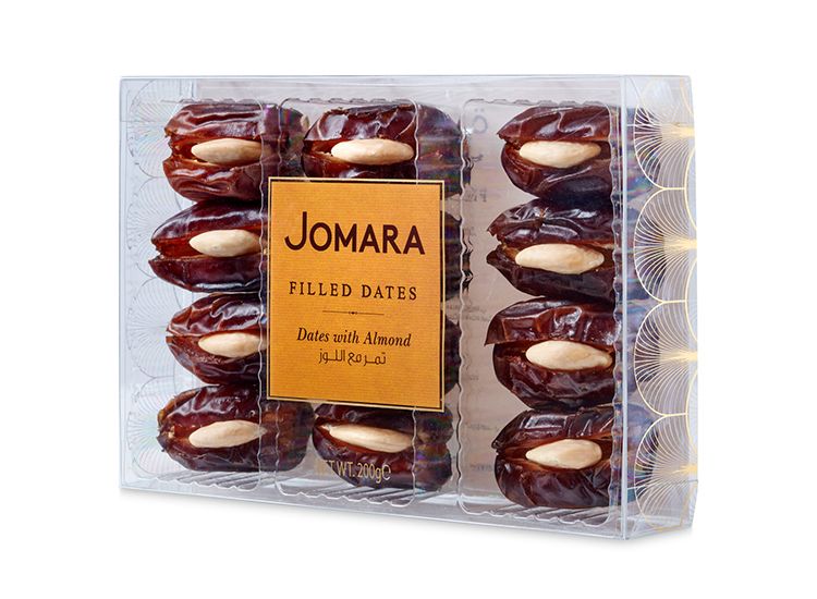 BUY 1 GET 3 - FILLED DATES WITH ALMOND 200 GR (3 PAC)