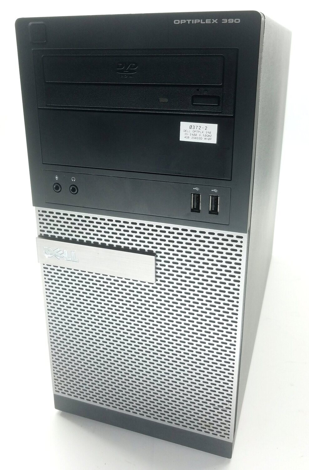 DELL OPTIFLEX 390 TOWER i5-2400 3.10GHz 4GB RAM 256GB SSD WIN10 PRO