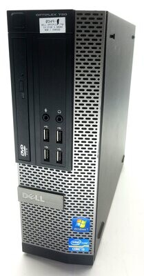 DELL OPTIFLEX 790 SMALL FORM FACTOR i3-2120 3.30GHz 6GB RAM 256GB SSD WIN10 PRO