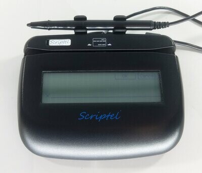 SCRIPTEL ST1525 LCD CREDIT CARD USB SIGNATURE PAD TESTED WORKING