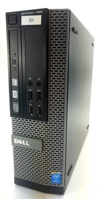 DELL OPTIPLEX 7020 i7-4790 3.60GHz 8GB RAM 256GB SSD DVD/RW WIN10P EXTRAS