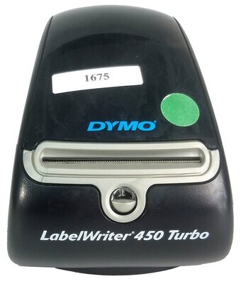 DYMO LABELWRITER 450 TURBO DIRECT THERMAL LABEL PRINTER 1750283 CABLES TESTED