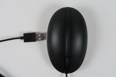 NEW HP Halley USB Mouse DIB, Optical Scroll, Black - L96910-001