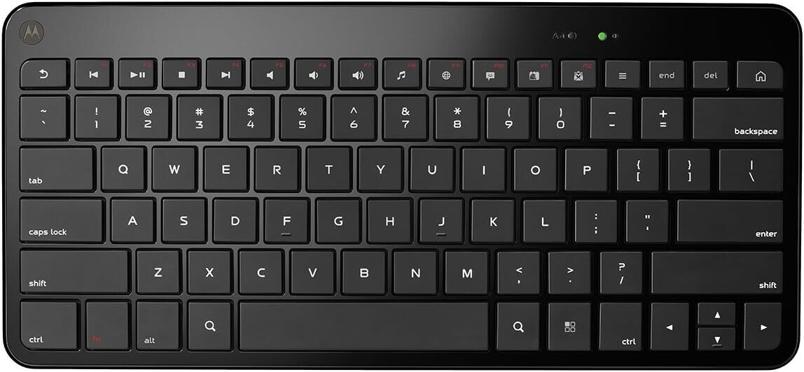 Motorola Bluetooth Wireless Keyboard - Black - SJYN0724A Original packaging.