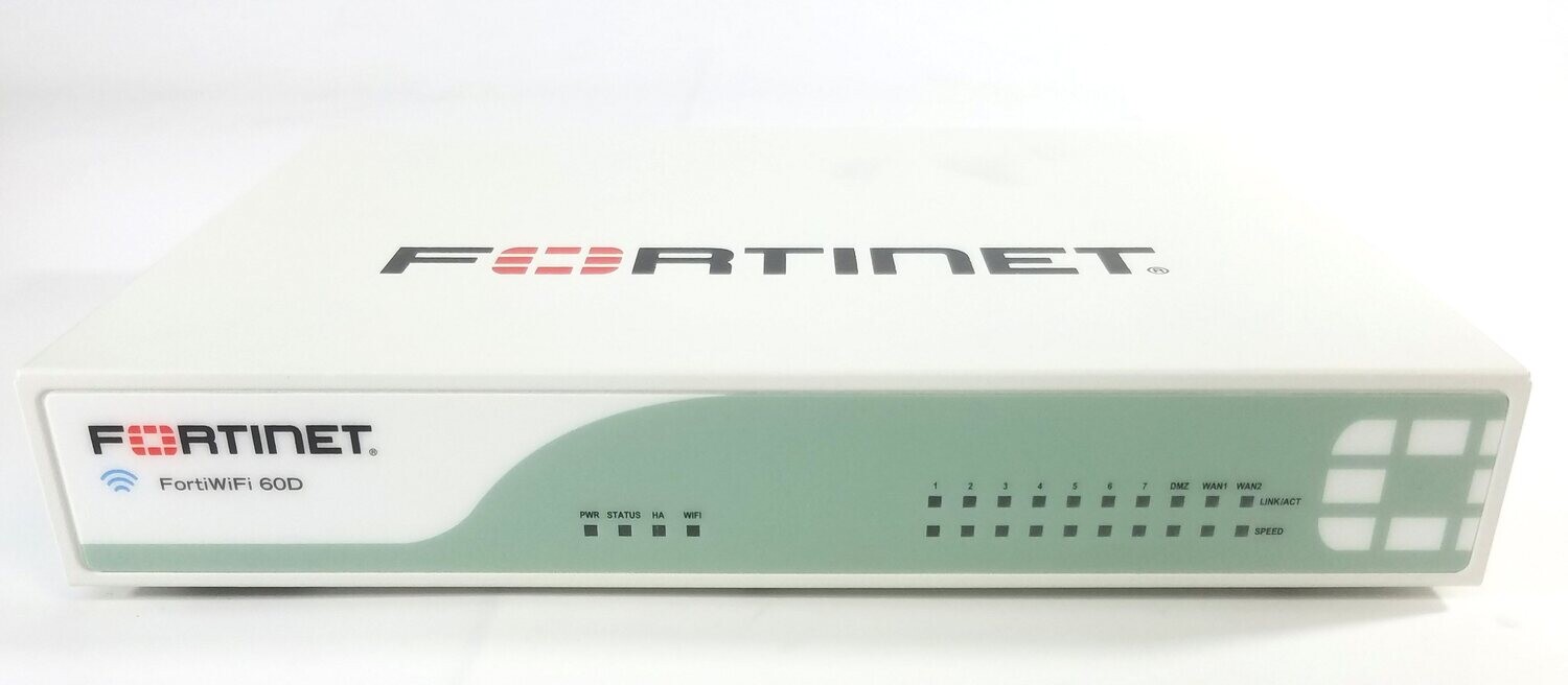 FORTINET FORTIWIFI FWF-60D NETWORK SECURITY APPLIANCE GB WIFI TESTED WORKING