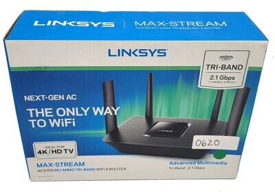 LINKSYS AC2150 MU-MIMO TRI-BAND 802.11ax WIFI 5 ROUTER TESTED WORKING