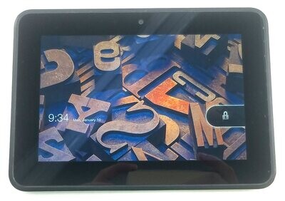 AMAZON KINDLE FIRE HD 7" X43Z60 2ND GENERATION WIFI
