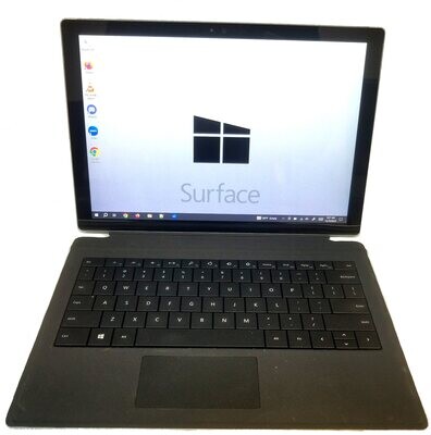 MICROSOFT SURFACE PRO 4 TABLET i5-6300U 2.40GHz 4GB RAM 128GB SSD WIN10 PRO EXTRAS