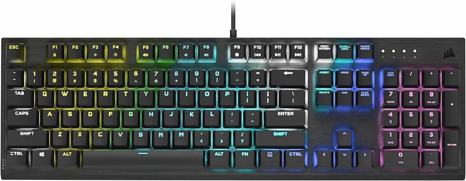 CORSAIR K60 RGB PRO MECHANICAL GAMING KEYBOARD - NEW