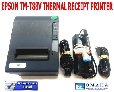 EPSON TM-T88V M244A PARALLEL USB POS THERMAL RECEIPT PRINTER TESTED WORKING​