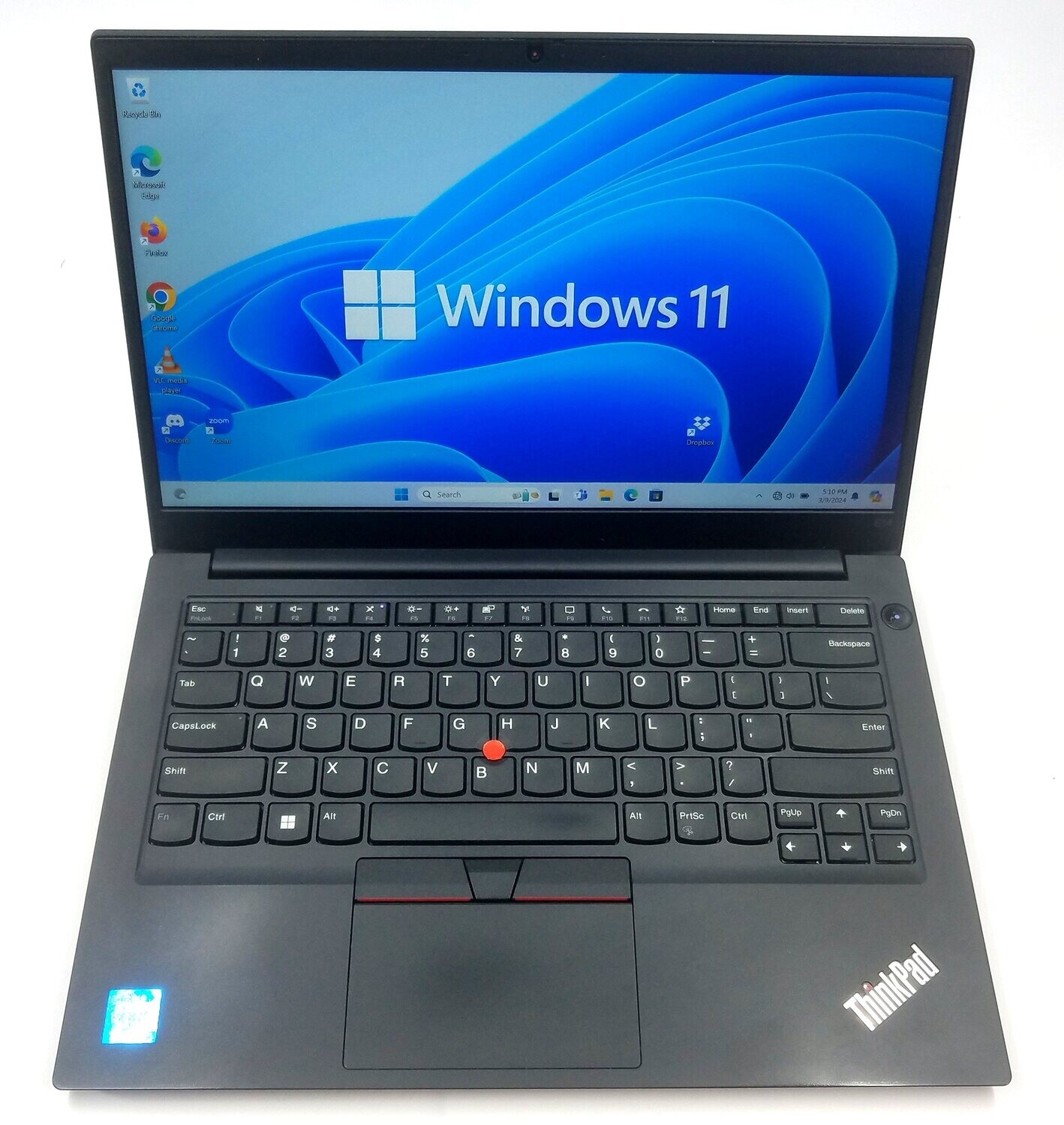 LENOVO THINKPAD E14 GEN 2 LAPTOP i5-1135G7 2.40GHz 14" 8GB RAM 512GB SSD WIN11 PRO WIFI/BT