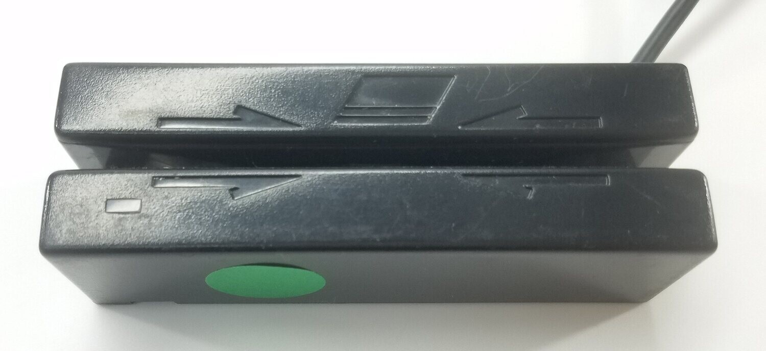 MINI USB MAGNETIC STRIP CREDIT CARD READER MAGTEK 21040108 TESTED WORKING