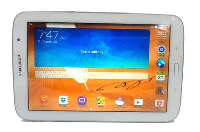 SAMSUNG GALAXY NOTE 8.0 ANDROID TABLET GT-N5110 16GB WIFI WHITE TESTED WORKING