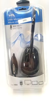 NEW CYBER ACCOUSTICS DESKTOP USB MICROPHONE CVL-1084 SEALED