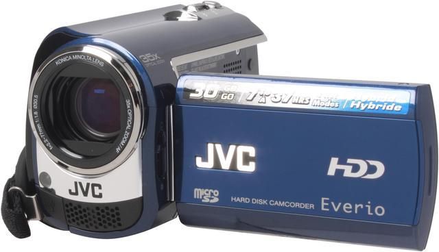 JVC EVERIO GZ-MG330AU CAMCORDER HYBRID 128GB SD 35X OPTICAL ZOOM CHARGER 2XBATTERY TESTED WORKING