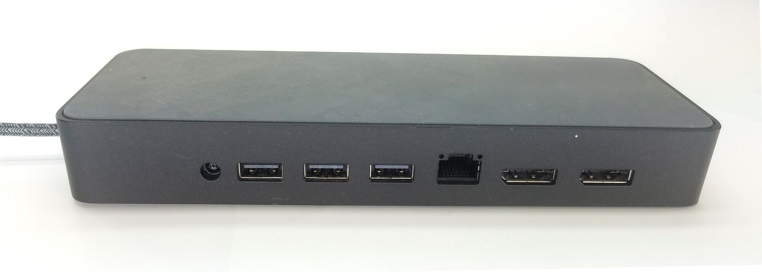 HP USB-C UNIVERSAL DOCK HSA-B005DS DUAL DISPLAYPORT ETHERNET 90W ADAPTER TESTED WORKS