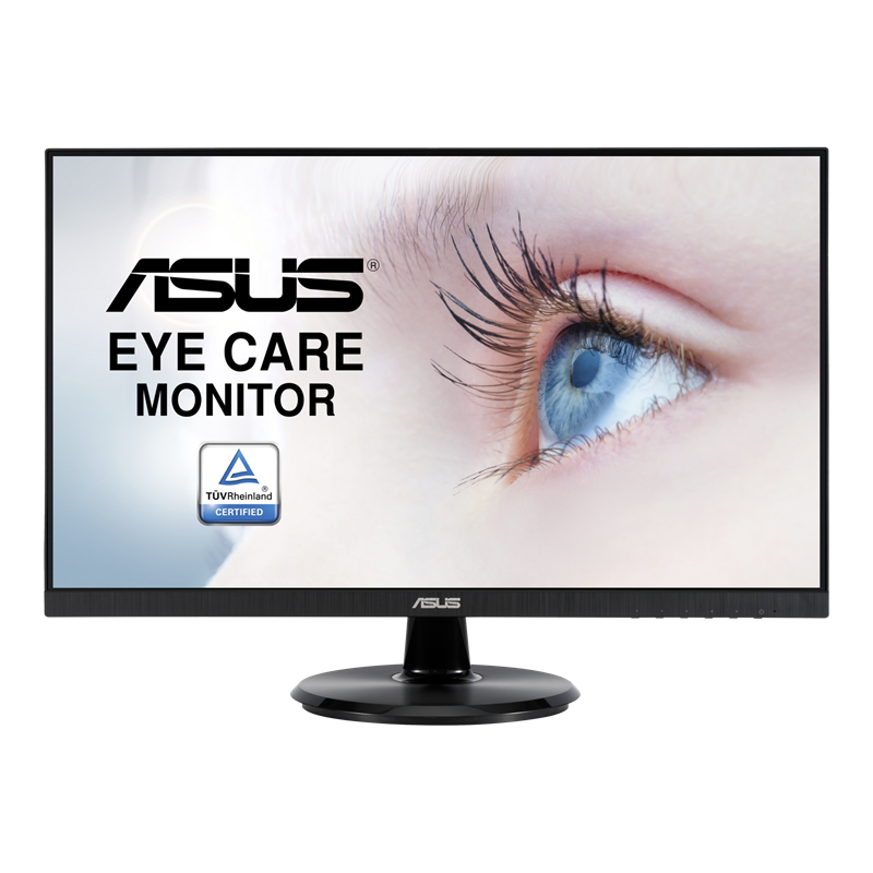 ASUS VA24DQ 24" FHD IPS 75HZ FREESYNC MONITOR HDMI DP VGA BUILT-IN SPEAKERS