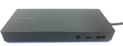 HP ELITE USB-C DOCKING STATION TPA-B01 HDMI DISPLAYPORT ETHERNET W/65W AC TESTED WORKS