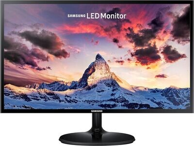 SAMSUNG 27 SAMSUNG 27" FHD LED LCD MONITOR SUPER SLIM DESIGN LS27F354FHNXZA BLACK