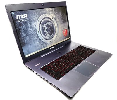 MSI GS70 STEALTH PRO GAMING NOTEBOOK i7-4710HQ 2.50GHz 17.3" 16GB RAM 256GB NVME 1TB HDD WIN 10 HOME