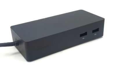 MICROSOFT SURFACE DOCK 1661 SURFACE PRO BOOK LAPTOP DUAL MINI DP W/POWER TESTED WORKS