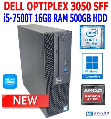 NEW DELL OPTIPLEX 3050 i5-7500 3.40GHz 16GB RAM 500GB HDD DVD/RW SEALED IN BOX NEW DELL OPTIPLEX 3050 i5-7500 3.40GHz 16GB RAM 500GB HDD DVD/RW SEALED IN BOX