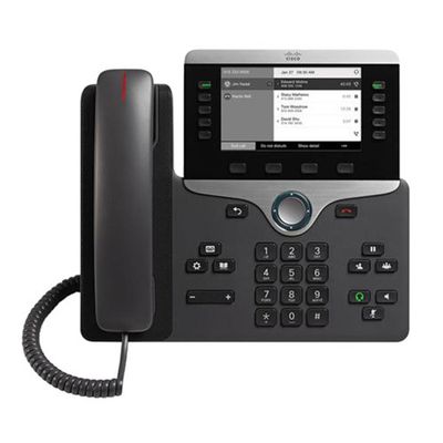 CISCO IP PHONE CP-8811-K9 VOIP, MULTIPLATFORM 5 LINES CHARCOAL FACTORY RESET