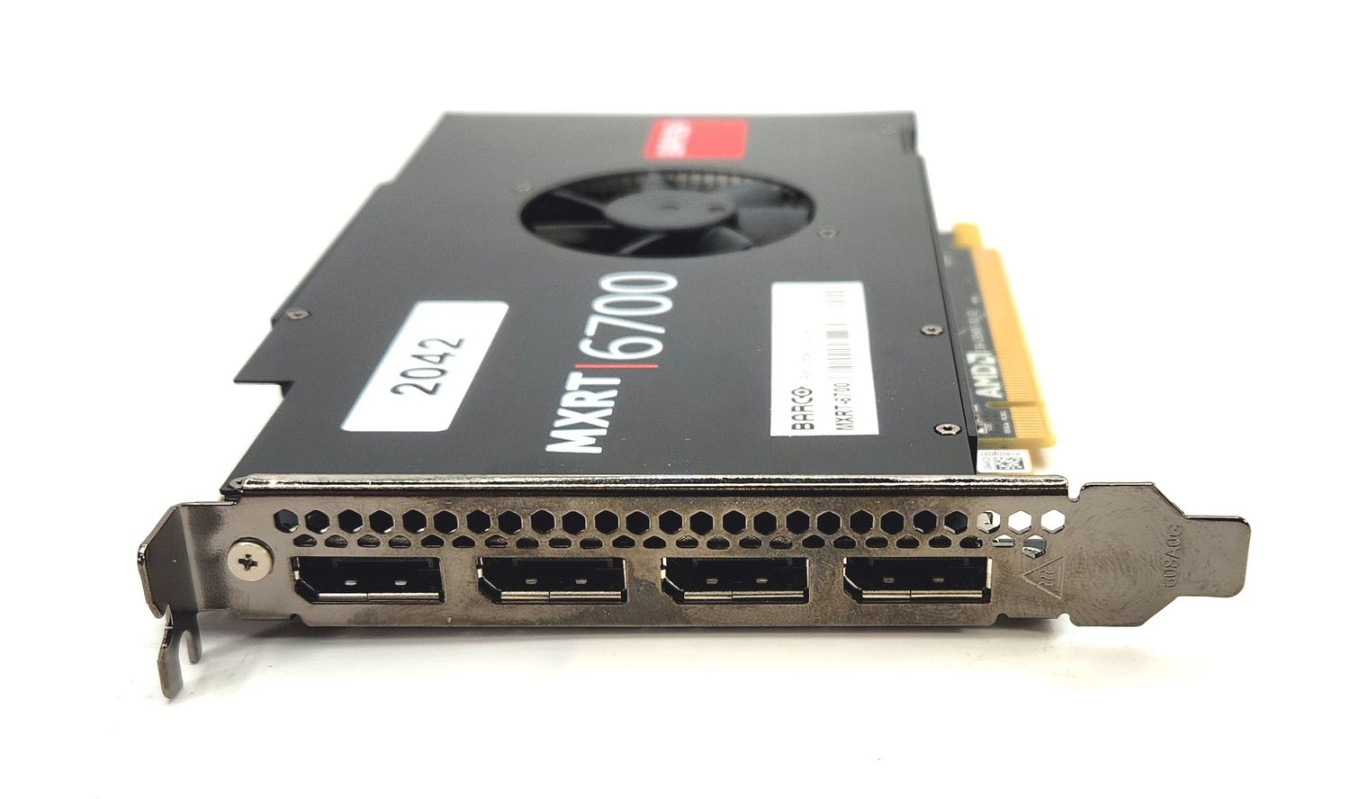 BARCO MXRT-6700 8GB GDDR5 QUAD HEAD 4DP MEDICAL GRAPHICS CARD TESTED WORKING