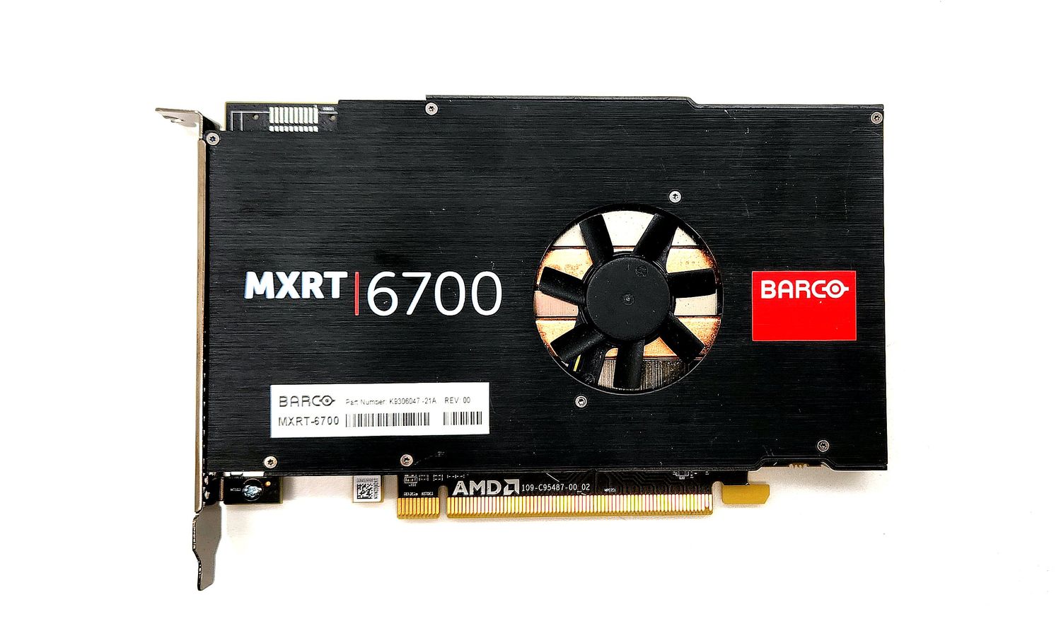 BARCO MXRT-6700 8GB GDDR5 QUAD HEAD 4DP MEDICAL GRAPHICS CARD TESTED WORKING