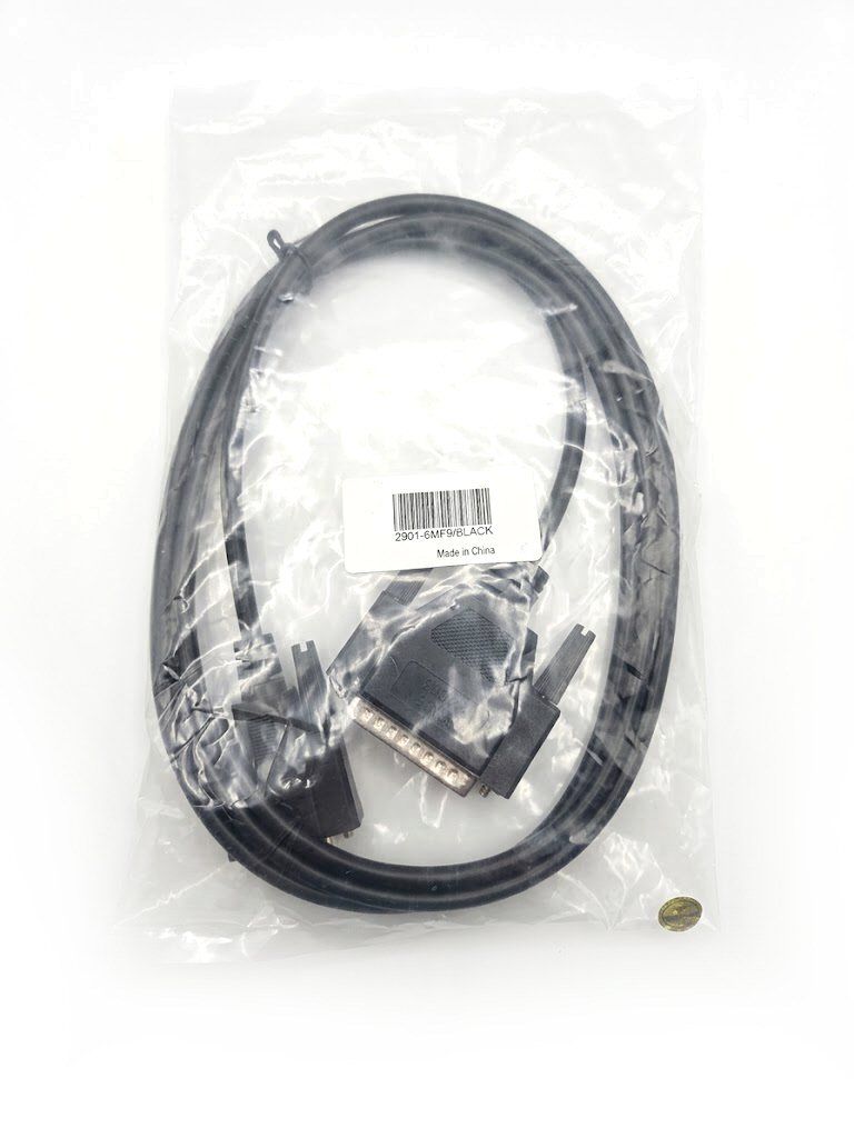 NEW EPSON SYSTEM 2901-6MF9BLACK 6FT SERIAL NULL MODEM CABLE (DB25 MALE TO DB9 FEMALE) SEALED PACKAGE NEW EPSON SYSTEM 2901-6MF9BLACK 6FT SERIAL NULL MODEM CABLE (DB25 MALE TO DB9 FEMALE) SEALED PACKAGE