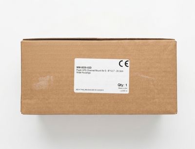 NEW GCX WIDE FLUSH UPS CHANNEL MOUNT FOR 5" TO 8" HOUSINGS (WM-0030-02D) SEALED BOX