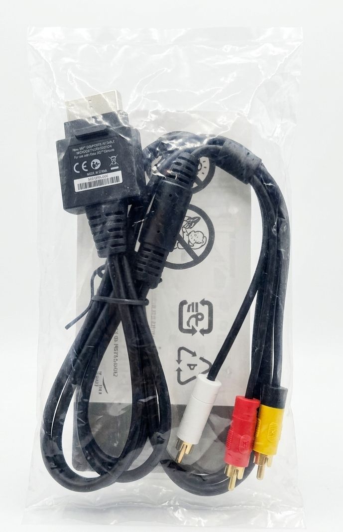 NEW MICROSOFT XBOX 360 COMPOSITE AV CABLE NEW MICROSOFT XBOX 360 COMPOSITE AV CABLE