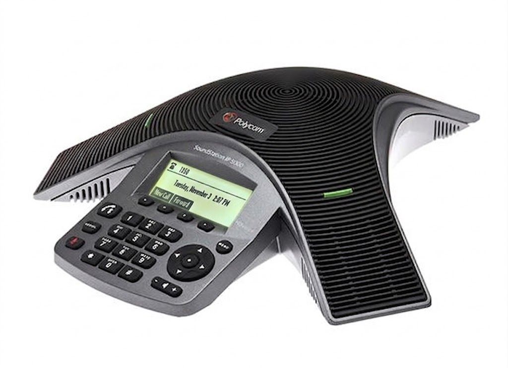 POLYCOM SOUNDSTATION IP 5000 FULL DEPLEX VOIP POE CONFERENCE PHONE 2201-30900-001