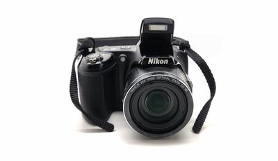 NIKON COOLPIX L810 16.1MP DIGITAL BRIDGE CAMERA BLACK - 26X OPTICAL ZOOM TESTED WORKING