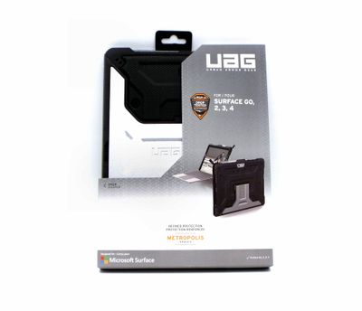 NEW UAG METROPOLIS SERIES PROTECTIVE CASE SURFACE PRO GO 2, 3, 4 BLACK NEW UAG METROPOLIS SERIES PROTECTIVE CASE SURFACE PRO GO 2, 3, 4 BLACK