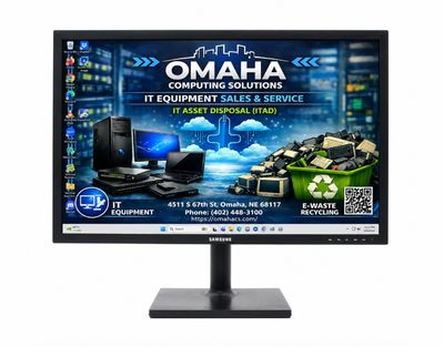 SAMSUNG S27E450D 27" FULL HD LED LCD MONITOR VGA DVI DISPLAYPORT 60HZ