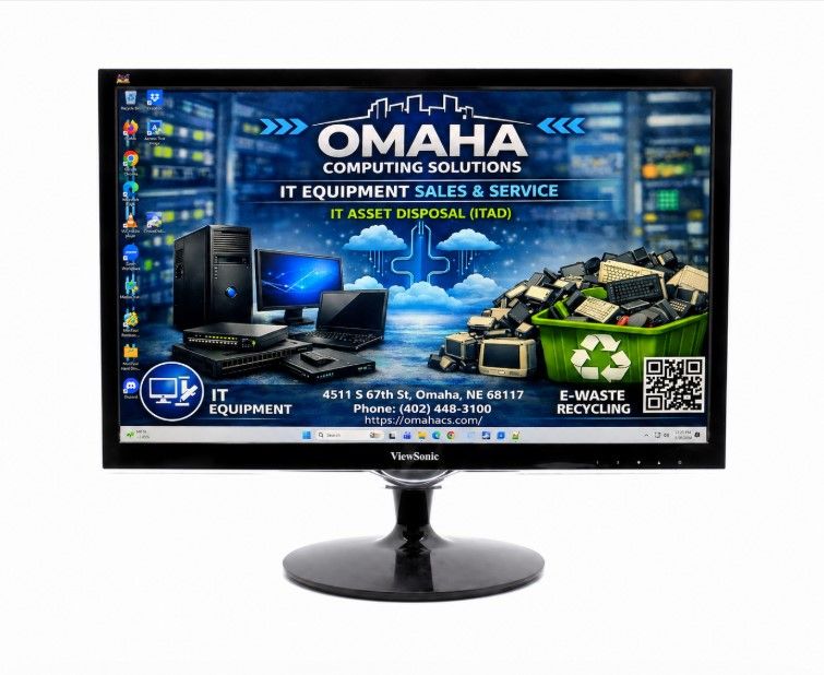VIEWSONIC VX2252MH 22" FULL HD 1080P GAMING MONITOR - 2MS HDMI SPEAKERS VESA