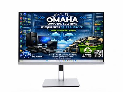 HP ELITEDISPLAY E243 23.8" FULL HD 1080P IPS MONITOR COMFORT STAND VESA HDMI