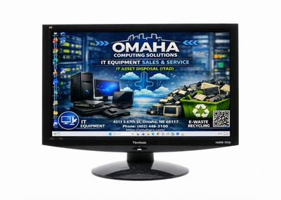 VIEWSONIC 24" COMPUTER MONITOR VX2433WM FHD 1080P WIDESCREEN HDMI DESKTOP SCREEN
