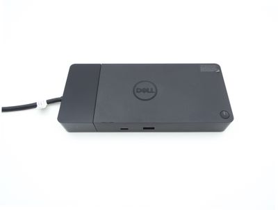 DELL WD22TB4 THUNDERBOLT 4 DOCKING STATION HDMI USB-C DUAL DISPLAY PORT BLACK TESTED WORKING
