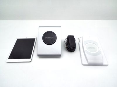 IPORT LAUNCHPORT AM.2 SLEEVE & DOCK FOR IPAD MINI RETINA WHITE W/ IPAD USED IPORT LAUNCHPORT AM.2 SLEEVE & DOCK FOR IPAD MINI RETINA WHITE W/ IPAD USED